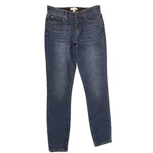 Kendall and Kylie Blue Kontouring Mid Rise Skinny Jeans 9/10